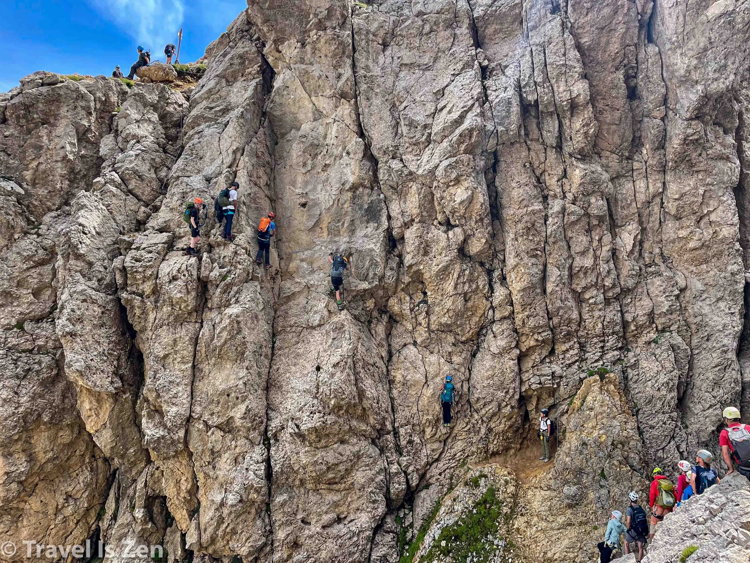 Via Ferrata Roda di Vael and Masaré — Travel Is Zen